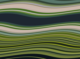 dark olive green, silver and very dark blue colored abstract waves background can be used for graphic illustration, wallpaper, presentation or texture