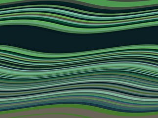 abstract waves background with very dark blue, cadet blue and sea green color. waves can be used for wallpaper, presentation, graphic illustration or texture