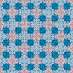 Luxury seamless pattern ornament in islamic style. Abstract floral raster element arabesque.