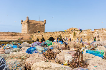 Harbor of Essaouira, Morocco