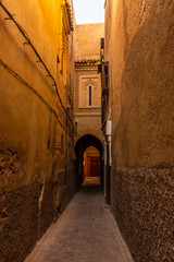 Street of Marrakech medina, Morocco