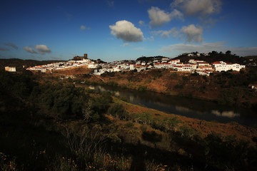 Mertola casttle in Portugal