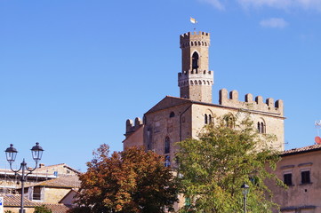 Fototapeta na wymiar Priori Palace, Volterra, Tuscany, Italy