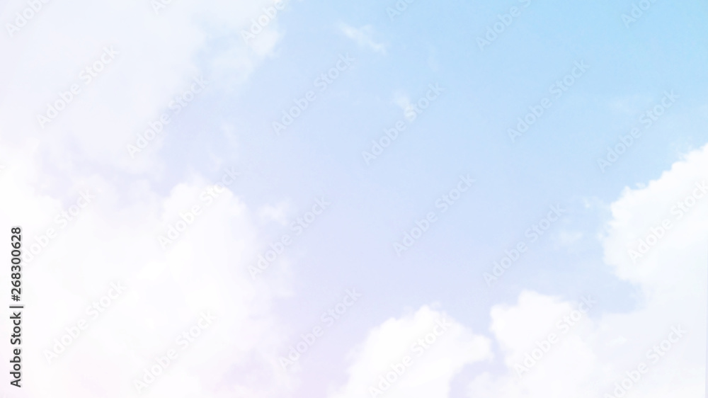 Poster abstract blurred beautiful soft cloud background with a pastel multicolored gradient with bokeh conc