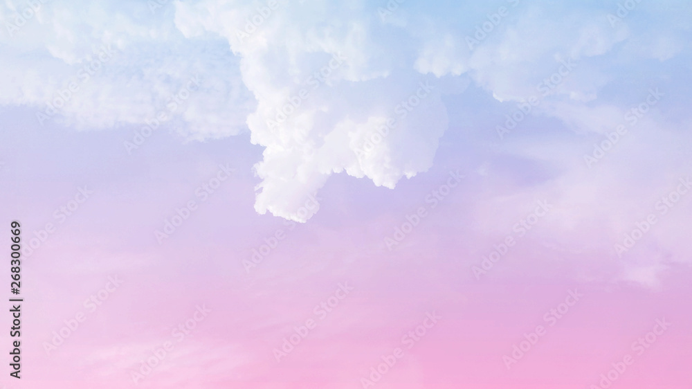 Poster abstract blurred beautiful soft cloud background with a pastel multicolored gradient with bokeh conc