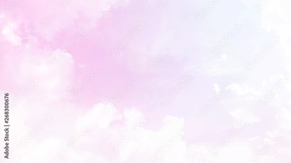 Poster abstract blurred beautiful soft cloud background with a pastel multicolored gradient with bokeh conc