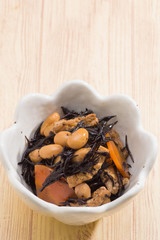ヒジキと大豆の煮物
