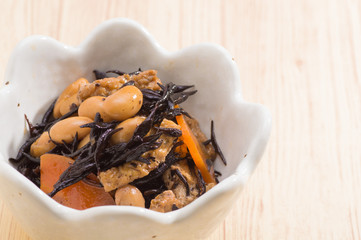 ヒジキと大豆の煮物