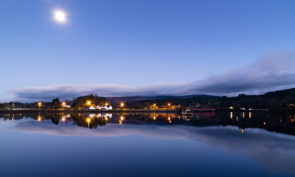The night in Kenmare Bay