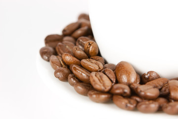 Coffee Beans and Cup