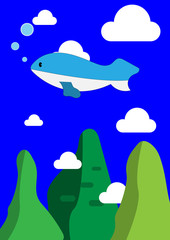 Fish in the sky