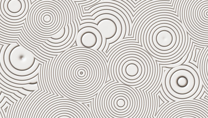 Fototapeta na wymiar white modern abstract circles