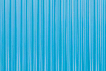 Obraz premium Galvanized sheet painted blue texture and background