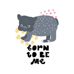 Cute Animals Card Vector