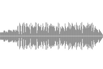 Sound wave music background. Vector eps10