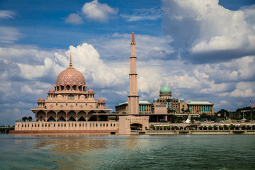 Putrajaya Putra Moschee in Malaysia