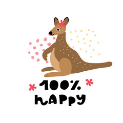 Cute Animals Card Vector