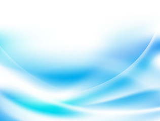 Fototapeta premium Miękkie niebieskie i białe abstrakcyjne tło fali Nowoczesny design