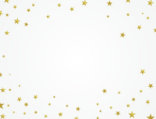 Fototapeta na wymiar Gold star background Beautifully arranged design