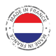 made in france flag grunge icon