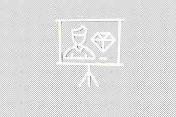 light Professional Assessment 3D illustration on transparent background