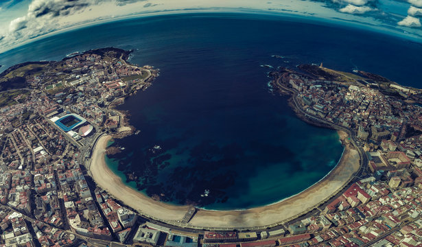 Ensenada Riazor - La Coru&ntilde;a