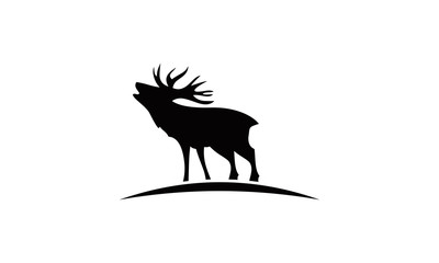 deer logo silhouette