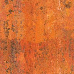 seamless texture. metal wall with rust.