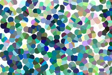 Abstract colorful art background in pointillism style.