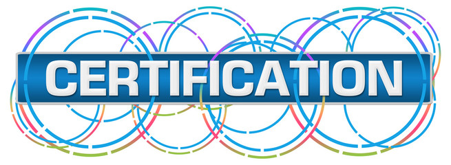 Certification Colorful Random Rings Horizontal 
