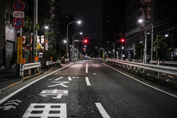 traffic in the Tokyo city