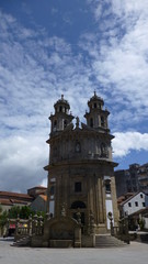Fototapeta na wymiar Pontevedra, historical city of Galicia,Spain