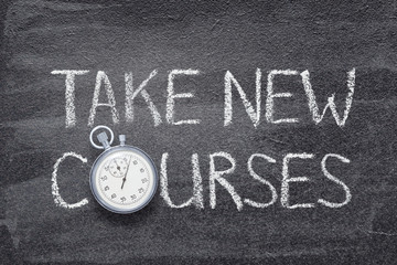 take new courses watch