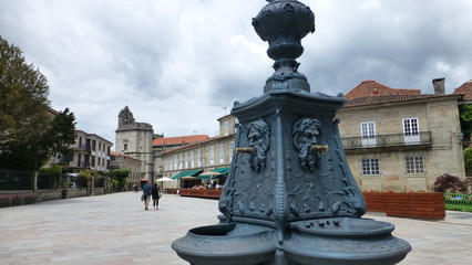 Obraz premium Pontevedra, historical city of Galicia,Spain