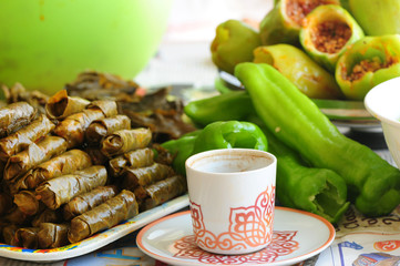 cup of tea and cookies Turkish cuisine