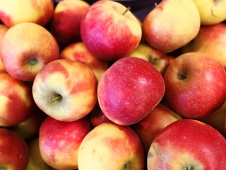 Apples full frame close-up