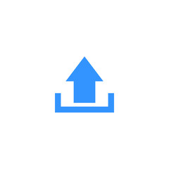 Modern Upload Button Icon