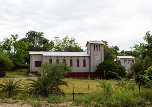German church in the city of Outjo in northern Namibia