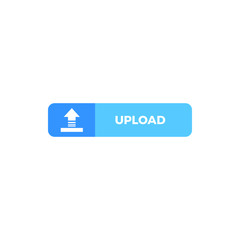 Modern Upload Button Icon