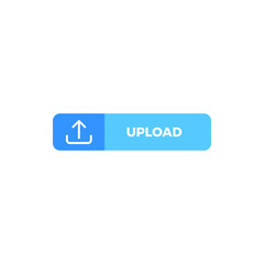 Modern Upload Button Icon