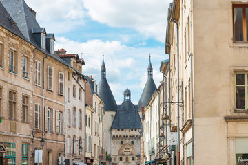 Fototapeta premium NANCY, FRANCE - June 23, 2018: Street view in Nancy city, France