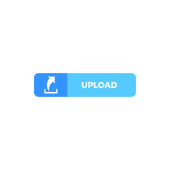 Modern Upload Button Icon