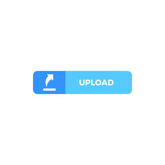 Modern Upload Button Icon