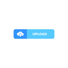 Modern Upload Button Icon