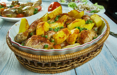 Italian-American Chicken Vesuvio