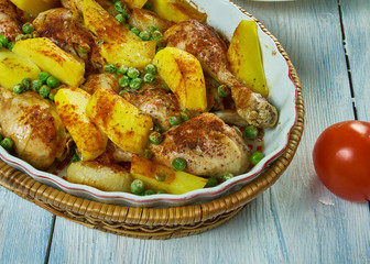 Italian-American Chicken Vesuvio