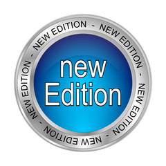New Edition Button - 3D illustration