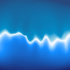 Vector Modern Dynamic Blue Background