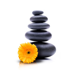 Zen Steine Pyramide