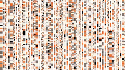 Fototapeta premium different sizes of mosaic squares antique white and dark slate gray colored. seamless graphic pattern for digital printing products or your cloth fashion concept design